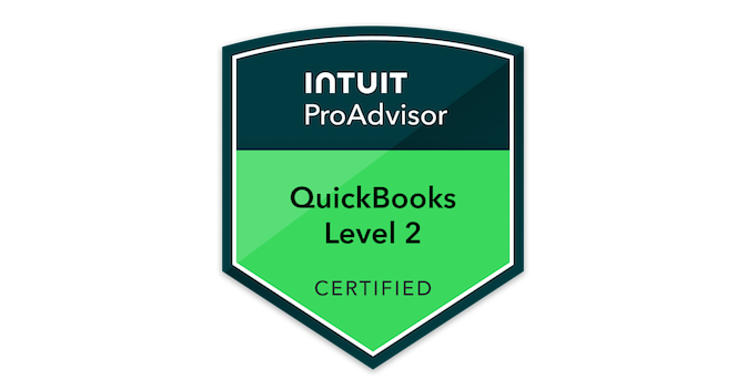 Intuit QuickBooks Certified ProAdvisor - Level 2